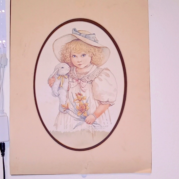 Jan Hagara "Darcy" WaterColor Painting - Picture 1 of 1